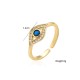 Evil Eye Protection Blessing Copper Ring