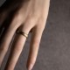 Tibetan Vintage Copper Luck Couple Ring Tibetan Vintage Copper Luck Couple Ring