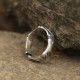 Simple Bamboo Design Copper Luck Ring