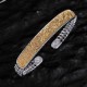 Tang Dynasty Copper Luck Cuff Bracelet Ring