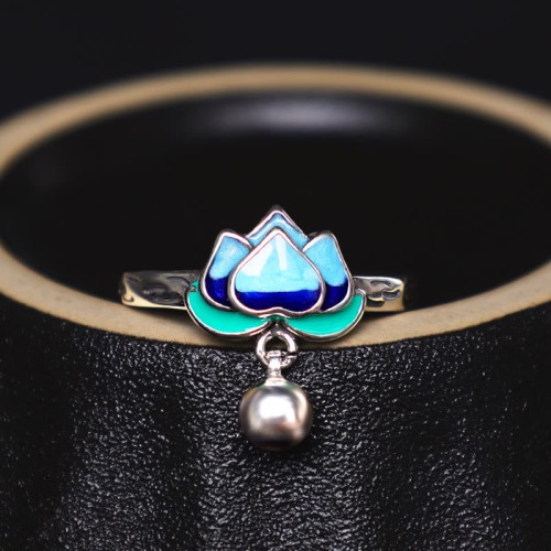 Lotus Flower Enlightenment Ring