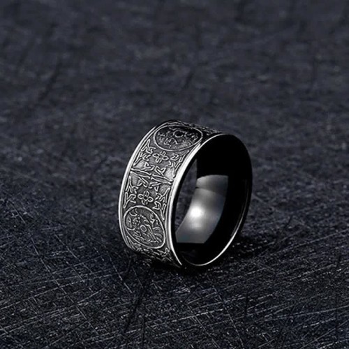 Four Guardian Beasts Luck Ring