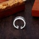 925 Silver Retro Tang Dynasty Adjustable Luck Ring 925 Silver Retro Tang Dynasty Adjustable Luck Ring