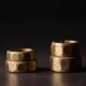 Tibetan Simple Copper Frosted Wealth Ring