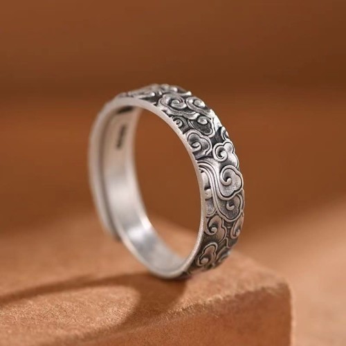 Vintage Auspicious Clouds Luck Ring Vintage Auspicious Clouds Luck Ring
