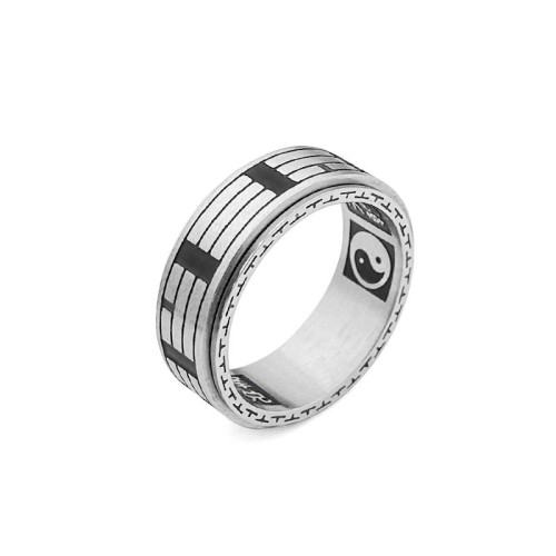 Bagua Yin Yang Balance Rotatable Ring Bagua Yin Yang Balance Rotatable Ring