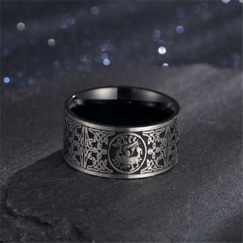 Four Guardian Beasts Luck Ring