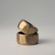 Tibetan Simple Copper Frosted Wealth Ring