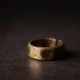 Tibetan Simple Copper Frosted Wealth Ring