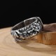 Guan Gong Auspicious Clouds Amulet Wealth Ring Guan Gong Auspicious Clouds Amulet Wealth Ring