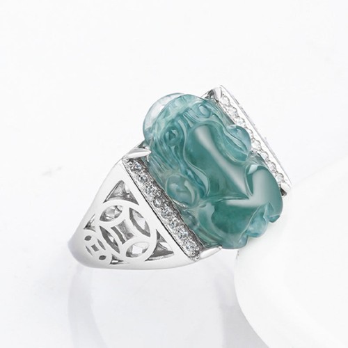 925 Silver Feng Shui PiXiu Luck Ring 925 Silver Feng Shui PiXiu Luck Ring
