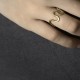 Brass Luck Wealth Adjustable Ring Brass Luck Wealth Adjustable Ring