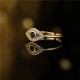 Evil Eye Protection Blessing Copper Ring