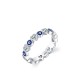 925 Silver Evil Eye Heart Zircon Blessing Ring 925 Silver Evil Eye Heart Zircon Blessing Ring