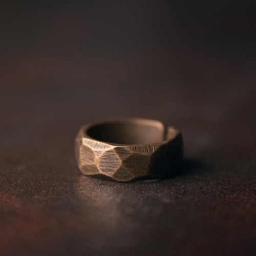 Tibetan Simple Copper Wealth Ring Tibetan Simple Copper Wealth Ring
