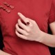 Sterling Silver Red Corundum Courage Ring Sterling Silver Red Corundum Courage Ring