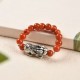 925 Silver Garnet Moonstone PiXiu Wealth Ring 925 Silver Garnet Moonstone PiXiu Wealth Ring