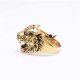 Men's Tiger Head Titanium Steel Punk Rock Ring Men's Tiger Head Titanium Steel Punk Rock Ring