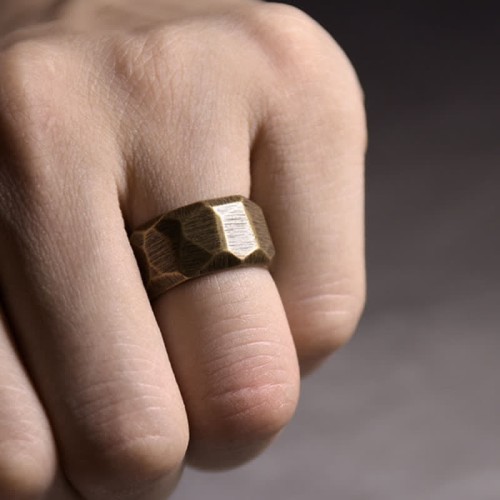 Tibetan Simple Copper Wealth Ring Tibetan Simple Copper Wealth Ring
