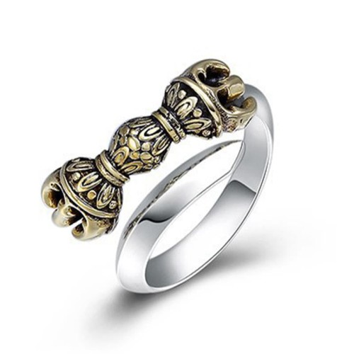 Tibetan Dorje Vajra Copper Luck Ring Tibetan Dorje Vajra Copper Luck Ring